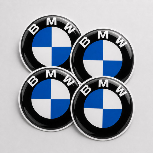 Adesivi coprimozzo bmw - coprimozzo,
