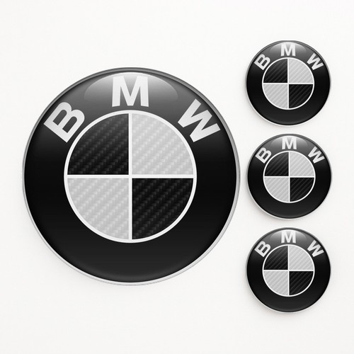 Coprimozzo bmw adesivo - 4x,