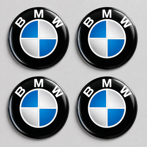 Adesivi coprimozzo bmw emblema - adesivi,