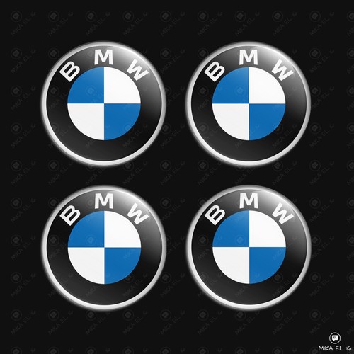 Adesivi coprimozzo ruota - , bmw
